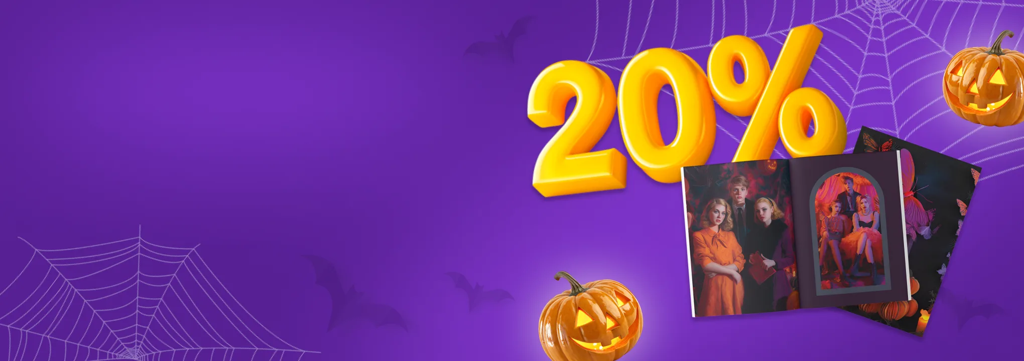 Страшно выгодно! Скидка 20% на выпускные альбомы